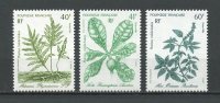 POLYNESIE 1986 N° 268/270 ** Neufs = MNH Superbes Cote: 4.35 € Plantes Médicinales Flore Metuapua - Unused Stamps
