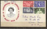 GreatBritain1953: SG532-5 FDC Michel Cat.Value 70pounds - 1952-1971 Pre-Decimal Issues