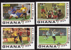 GHANA   N° 1162/65  * *   ( Cote 7.70e ) Cup 1990   Football  Soccer Fussball - 1986 – Mexiko