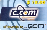 MOV-01/b TARJETA GSM DE CUBA DE $10  CARTULINA FINA Y BRILLANTE - Cuba
