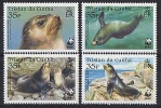 TRISTAN DA CUNHA - Faune Protégé, Phoques WWF Neufs *** // Mnh - Tristan Da Cunha