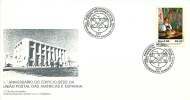 BRÉSIL  FDC 1984  Siège De L´Union Postale Des Amériques Et De L´Espagne - FDC