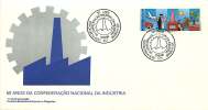 BRÉSIL  FDC 1988   Confédération Nationale De L´industrie - FDC