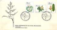 BRÉSIL  FDC 1989  Flore Brésilienne - FDC