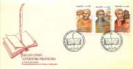 Delcampe - BRÉSIL  FDC 1989  Ecrivains Brésiliens - FDC