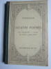 Tennyson. Quatre Poèmes ( Lotos-eaters, Ulysses, The Brook, Enoch Ardene, Texte Anglais), Hachette, 1912 - Autres & Non Classés