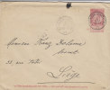 Belgique - Entier Postal De 1907 - Fine Barbe - Buste-lettere