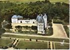 CPSM LA FERTE ALAIS (Essonne) - En Avion Au-dessus De ....Le Chateau De Villiers - La Ferte Alais