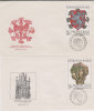 Armoiries - Religieux - Tchècoslovaquie - 2 Documents De 1972 - Briefe U. Dokumente