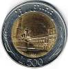 Italia - Italie - Italy - Italien 500 Lire Lit Bimetallica Bi-metallic Bimetallic 1986 VF Moneta Coin - Monnaie - Moneda - 500 Lire