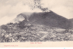 CRATER DEL VESUVIO,VULCAN Vesuvius,ORIGINAL VINTAGE POSTCARD UNUSED - Rampen