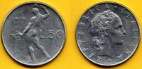 Italia - Italie - Italy - Italien 50 Lire Lit  Vulcano 1976 VF Moneta - Coin - Monnaie - Moneda - 50 Lire