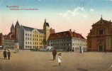 22369    Germania,   Regesburg,  Moltkeplatz  Mit  Carmelitenkirche,  VGSB  1916 - Regensburg