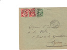 LSC Suisse Lausanne 7/3/ 1906 ?  Pour Lyon - Covers & Documents