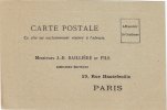 PARIS  -Supplément à La Revue De Bibographic Medicale - Card / Cartolina Pubbl. - Reklame