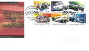 AUSTRALIA  FDC MOTOR RACING SPORT SET OF 6 STAMPS  DATED 27-02-2002 CTO SG? READ DESCRIPTION !! - Lettres & Documents