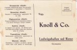 GERMANIA  - "Knoll & Co." - Card / Cartolina Pubblicitaria - Reklame