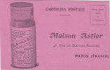 PARIS  -  " Maison Astier "  Buono Gratuito - Card  /  Cartolina Pubblicitaria - Pubblicitari