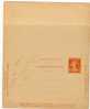 REF LVP2 - FRANCE - ENTIERS POSTAUX - CARTE LETTRE SEMEUSE CAMEE 40c NON PERFOREE NON GOMMEE NON PLIEE DATE 620 - Cartes-lettres