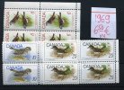 1969  **  Oiseaux  Birds Blocs De 4 **   Cote 6,50 X4=  26 Euros à Moins De 20% - Unused Stamps