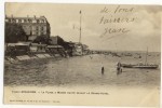 Delcampe - ARCACHON. - La Plage à Marée Haute Devant Le Grand-Hôtel - Arcachon