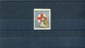 1918-Greece- "Red Cross Fund" Charity Issue- Complete MH - Beneficenza