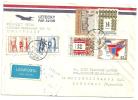 Cover Hungary To Honduras 1996 - Lettres & Documents