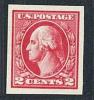 FILATELIA  - STATI UNITI - U.S. Stamp # 533 Unused MNH - 2 Cent Carmine Washington. Imperf. NON DENTELLATO - Ungebraucht