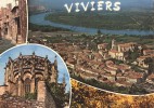 VIVIERS SUR RHONE Ardèche 07 : Vue Générale + Rue + église - Viviers