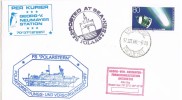 Carta Estacion Antartica 1986. Polartern. Paquebot - Expediciones Antárticas