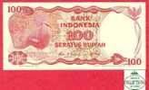 100 Rupiah Indonesia Banknote - 1984 - Paper Money / Billet Indonésie - Indonesien