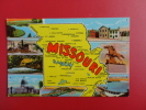 Map & View State Of Missouri  ---- ----- Ref 353 - Other & Unclassified