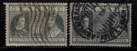 Greece Used 2v Charity 1939 - Beneficenza