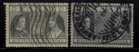 Greece Used 2v Charity 1939 - Charity Issues