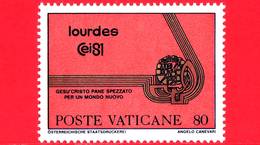 Nuovo - MNH - VATICANO  - 1981 - 42º Congresso Eucaristico Internazionale - 80 L. • Simbolo Del Congresso - Neufs