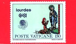 Nuovo - MNH - VATICANO  - 1981 - 42º Congresso Eucaristico Internazionale - 150 L. • Apparizione Della Vergine - Nuovi