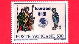 Nuovo - MNH - VATICANO  - 1981 - 42º Congresso Eucaristico Internazionale - 500 L. • Venerazione Della Vergine - Ungebraucht