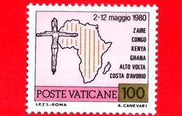 Nuovo - MNH - VATICANO - 1981 - Viaggi Di Giovanni Paolo II Nel 1980 -  100 L. • Viaggio In Africa - Neufs