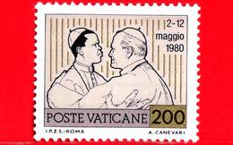 Nuovo - MNH - VATICANO - 1981 - Viaggi Di Giovanni Paolo II Nel 1980 - 200 L. • Il Papa Con L´episcopato Africano - Nuovi