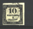 Taxe   No 2 0b - 1859-1959 Used