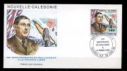 Nelle Calédonie  G21 - Nelle Calédonie   PA  267  - 1er Jour  Nouméa - De Gaulle (General)