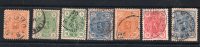 FINLANDIA / SUOMI  1889-95 "LOT OF 7 STAMP ALL USED" ----SEE SCAN--- - Oblitérés