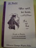 Wer Will Der Kann - M. BOUCHEZ - ART UNDE TAT - 2de Et 1ère I. Civilisation - 1954 LIBRAIRIE CLASSIQUE EUGENE BELIN - - Schulbücher