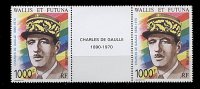 G74 - Wallis   - PA 169A Paire  - Charles  De Gaulle - De Gaulle (General)