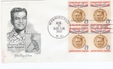 USA. Nice Fdc 31 Aug.1957 - Lettres & Documents