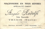 94 - THIAIS - Carte Publicitaire (Petit Format) - Thiais