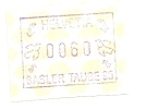1995 ATM Automatenmarke, ATM Automatenmarke Basler Taubee Mi.6 - Timbres D'automates