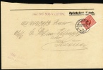 Czechoslovakia. Zpiatočný Lístok - Cover With Postage Due Stamp. Lučenec H, 27.V.31 (A08045) - Postage Due