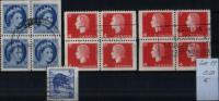 Canada Small Lot Of Used Stamps -  Booklet - Single Stamps