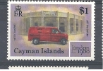 Fourgon, Camionnette, Poste, Cayman, Caimanes, Ile  Yv449  MNH**  (ETR596) - Camions